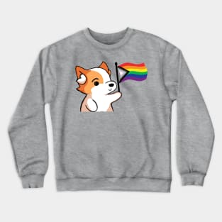 LGBTQIA+ Pride - Corgi Version Crewneck Sweatshirt